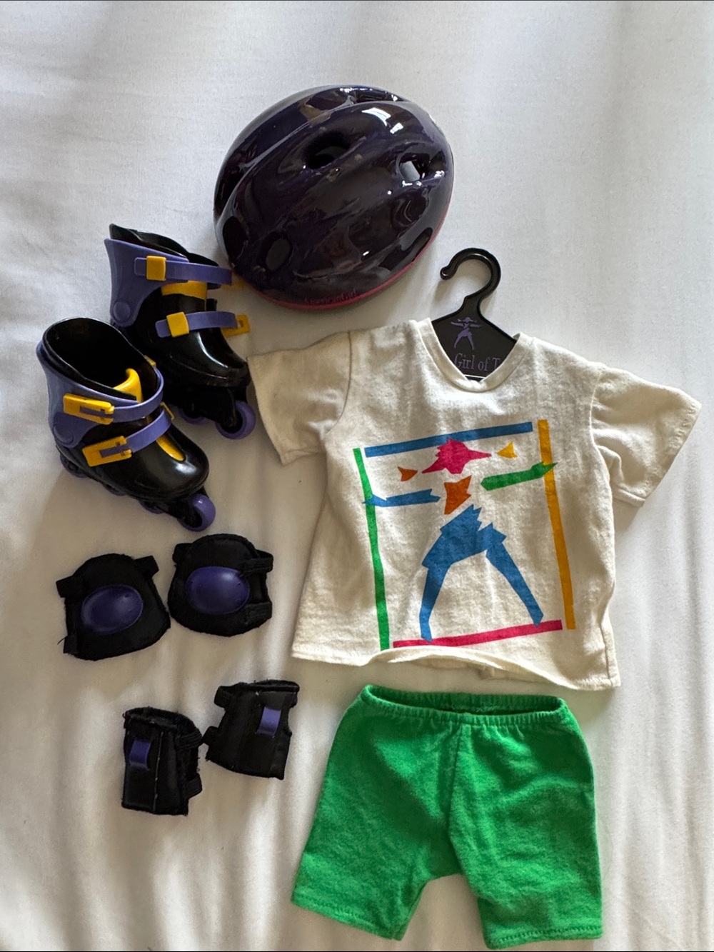 American Girl - Vintage American Girl Of Today (90s) Rollerblading Outfit